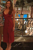 I bought two of these dresses off the bat cause I thought I might love them- and I was right! I have the berry red and the green, and they are sooo flattering. Love the linen look. Easy to dress up or down. Got lots of compliments. I will order in more colors if they come available. Big plus: adjustable straps! - Annie H.