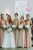 This dressed was bought as a bridesmaids dress and it was everything I wanted and more! I receive so many compliments on it (all the bridesmaids had different dresses) and you can't beat the price. The dress doesn't have much give in the waist and the straps needed to be taken up, but other than that, it's light and flowy and perfect if you're looking to sparkle. - Andrea E.
