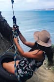 Light weight, bendable, but goes back into shape easily. I wore it daily on my trip to Cali. - Lorena C.
