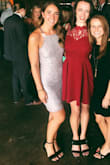 I love this dress already! It fits perfectly and it has some stretch to it. I was so nervous that I would be walking around straight legged all night. Get it if you want to look gorgeous in a stunning dress! - Meagan M.