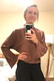 I got so many compliments when I wore this shirt. Something to note is that it's tight around the neck. But this shirt is so very soft and comfortable. - Rebecca D.