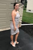 So flattering, gorgeous, and elegant. The lace is absolutely beautiful. I love the satin straps/tie. Would order this in every color if I could! - Brittany R.