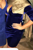 Wore this to a coworker's wedding and felt great in it all night. Love the color and the fit was just sexy enough while appropriate for a wedding. - Jenny D.