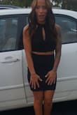 I love this dress! I wore it to my birthday dinner. The length is great and my back looked awesome with the lace! - Janet T.