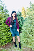 It's a beautiful velvet dress. Perfect for a Christmas party and Christmas photo shoot. - Tatyana G.