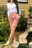 Beautiful and stylish trouser pants. They fit perfectly. The color is beautiful for fall. - Tatyana G.