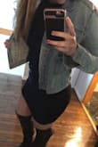Perfect LBD! Fits true to size, great length, not too short, and it is very comfortable.

I paired it with a pair of black over the knee boots and a light blue jean jacket. - Celeste R.