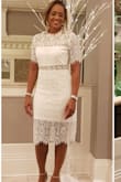 This dress is super classy and comfortable. Wore it to an all white wedding and received all of the compliments. - Leslie-Ann S.