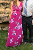 Love the color! I was scared it'd be too bright but it wasn't at all. It was a little too big for me but I just used a safety pin. It is super long, even for me with heels so beware if you're shorter. - Victoria M.