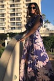 The material was light and perfect for island getaway. Wore it on my honeymoon and got compliments. My hubby loved it. - Karen S.