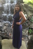 Bought this dress to wear to summer wedding. It was long and had to hem it but still great dress. What's great is you can wear it many ways. Accessorize with some jewelry and great to wear to party or date. - Karen S.