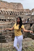 Love it!!!! You can use this shirt for a date night or just a summer day. Material is amazing!!! And the way it looks in the back is completely stunning. Wore this in my Italy trip last summer! - Carolina R.