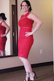 I ordered a medium, but was sent a small instead thankfully.
This dress was comfortable and fit like a glove. I got so many compliments as well. Will definitely order in different color for another wedding! - Danielle G.