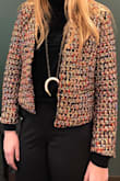 This jacket is PERFECT for working in the office, or wherever really. I wore with slacks and heels for work and had so many compliments. Love love love! - Alexandria S.