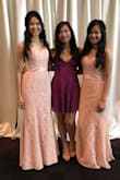 I wore this to my friend's wedding and got a lot of compliments on the design and color. The lace definitely made it look more formal and classy. It was form fitting and showed off my curves. - Ashley P.