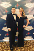 This dress worked perfectly for my black tie holiday event. The material felt snug and slightly stretchy; it did a great job hiding most of the problem areas and complementing my curves! The neckline and sleeves gave it a very classy, yet slightly sexy twist. I definitely recommend! - Tiffany W.