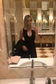 This has been my go to jumpsuit this year. I've worn it everywhere - to weddings, dinners, and on vacation. I love the design of the back, I only wish I had more photos to show it off! I had to get it hemmed as it is very long but that wasn't a huge deal since I've worn it so much. I definitely recommend this jumpsuit! - Amanda B.