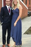 I purchased this dress for a wedding and it was perfect! The only bad side was it was windy and because of the wrap around dress it didn't want to stay down. Would still recommend! - Mallory A.