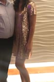 I bought this dress for my husband's work Christmas Party and received SO many compliments. I was worried the dress might be a little on the shorter side for a work party, but it was just right. This dress was so pretty and I can't wait to wear it again! - Laura O.