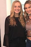 This shirt is so cute and perfect for either work or a night out! I've gotten so many compliments on how cute the sleeves and mesh are! - Taylor H.