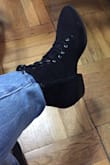 I love my lace ankle boots. Thet fit perfectly fine I am 6/2. They are very comfortable, very chic, and cute. I can wear them with anything. I'm really happy with my boots. - Mirely P.
