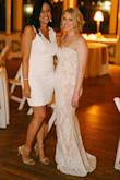 I wore this as my reception dress at my wedding and It was so great! It was a little difficult to find a bra to wear with it because the top of the dress was a little loose. I was pulling it up every now and then, but I ordered it with less than a week before my wedding so I didn't have time to get it altered. - Tyler H.