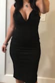 I loved this. Fits great. I would have gotten a small if I were to go back, but it still fit(I wear size 4 dress). Great chest support and cleavage. Would highly recommend. - Jennifer Q.