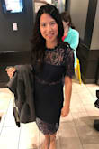 I am usually a size S, but I didn't want to fitted on me. I ordered a size M and it was perfect. I knew it will be a bit loose around my waistline, but it was okay. I wore this for Christmas Day and my fiance loved it on me. - Kim T.