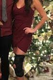 I loved this dress, it fit perfectly and the color was exactly what I was looking for to wear to a holiday party. The fit was so flattering, I would 100% recommend. - Annissa B.