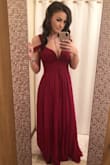 I was completely caught off guard with this dress. I ordered it last minute the day before my company holiday party. Not only was it delivered the very next day without issue, but it fit perfectly without any alterations. I was completely floored by that. This dress was stunning, I received so many comments on this gown. I will be purchasing more items from Lulus for special events to come. Highly recommend!! - Rhiannon L.