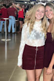 This top is so cute with a colorful bralette and looks great with jeans or a skirt! - Taylor H.