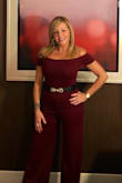Wore this out a night in Vegas and got so many compliments!! Had to get it hemmed because I'm only 5'1, but other than that I loved the color, the off the shoulder look, material and the way it fit every curve!! P.s. I added belt. - Angel C.