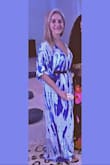 This is the second dress I got in the same style and I love it. I got a small in this one because they didn't have an xs, but the xs fits perfect. this one is a little loose, but it still feels amazing and it flows so beautifully. - Nicole A.