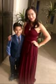 This dress fits really well! I had so much fun at my god son's school dance party! - Xuan B.