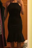 I bought this with a couple of other black dresses to try on for a cruise. This one was probably my second favorite since the fit was pretty good! But it's really not my style, and I went with another dress that I fell in love with instantly. - Katie A.