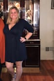 It fit true to size. Was very comfortable. It wrapped around so wasn't too tight. - Angela M.