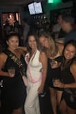 Bought this for my bachelorette party. Material wasn't see through at all. Runs a little small, but loved the design. - Megan