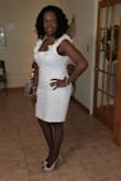 This dress is beautiful and very comfortable. Runs a bit large in the arms and bust area (or I just need more up top). Either way, I needed this size. - Takina S.