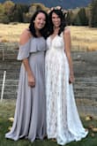 I love love love this dress! I wore this as my wedding dress and it was beyond perfect for the occasion and I didn't break the bank! - Abby F.