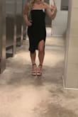 This fit like a glove, so sexy and classy at the same time. Love the velvet. So many compliments. - Kayla T.