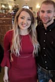 I bought this for my college graduation party and absolutely loved the way it looked and fit. It is a nice thick material and has a thin slip underneath the skirt section. I got a medium. :) - Jenna J.
