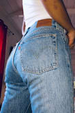 I've been searching for the perfect pair of high-waisted skinnies for forever and these are it, they're form fitting enough but still have a bit of a straight leg that makes my legs look longer than they are. They're not very stretchy but I'm glad, it's good quality denim and you definitely feel it. I have short legs so these hit right at my ankle. - Jasmine C.