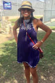 Perfect fit. It actually makes you look skinnier. The fabric is very smooth. - Tess C.