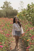 This top fit perfectly. I've worn it so many times and got compliments every time I wore it. You can dress it with a pair of jeans and heels or even shorts! I've worn it to a graduation festivity, wine tasting events, and nights out with friends! OBSESSED WITH THIS TOP!!! - Michelle S.