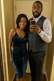 The dress hits all of my curves. It's a bit tighter than I expected, but it didn't look too small. The material is of good quality. It's so beautiful. - Shantakeia B.