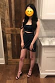 As with everything I'e ordered from Lulus, the dress was extremely well made and fit wonderfully! It was perfect for NYE. The cut out was fun! Also, the teal is so gorgeous in person. I didn't take any photos in the day light so it looks dark in the photos, but it is the perfect teal color in person!! - Paityn C.