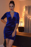 I usually get a size medium, and when I check the size chart it also recommends a size medium, BUT no. It was loose. I would of liked it tighter. Other than that it is a beautiful and amazing soft dress. I used it for New Years. - Yulay L.