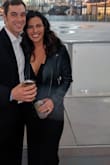 This was my first time wearing a jumpsuit and I'm in LOVE. The overall feel of the fabric, neckline, and fit was to die for. I'm typically a size 8/10, 5' 8" and the Large fit great. Wore with a leather jacket to a NYE event and felt great. - Meg S.
