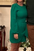 I love this dress!!! I got so many compliments on it around Christmas. Modest, but still cute! - Taylor Y.