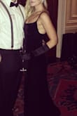 I actually got this for a costume party but ended up wearing it to a few black tie galas last winter and it was amazing. I got so many compliments. Fabric is beautiful, it's perfectly weighted, classy, but very flattering - Carrington F.